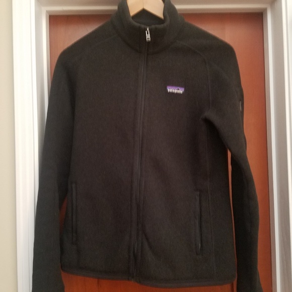 Patagonia Jackets & Blazers - Patagonia better sweater, black, sz small